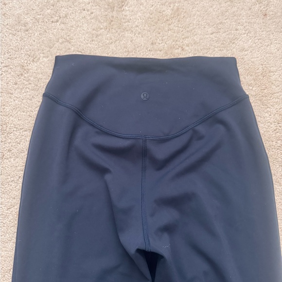 Lululemon Navy Blue Wunder Under High-Rise Flare Pants. - Picture 4 of 7